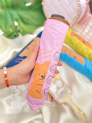 Sombrilla Bear Rosa
