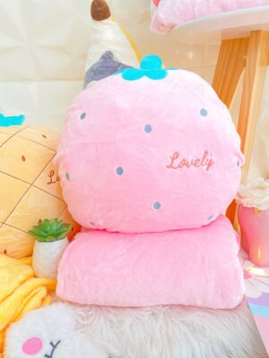 Cojin Cobija Strawberry