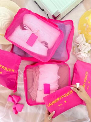 Organizador Viajero Fucsia