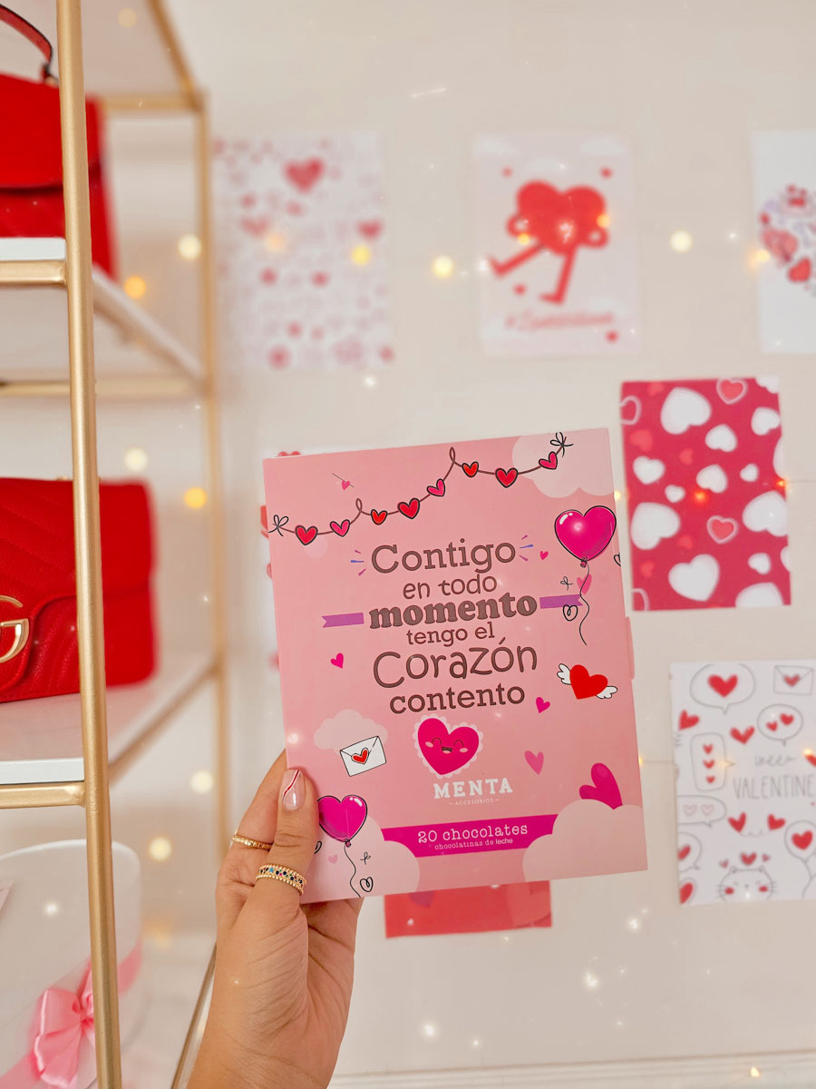 Chocolates Corazón Contento