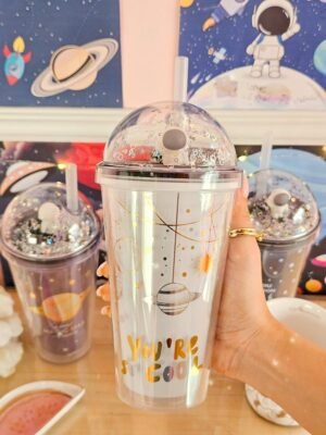 Vaso Pitillo Estelar Blanco