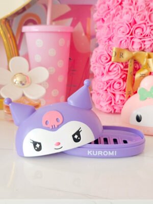 Jabonera Melody Morado