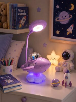 Lampara Space Morado