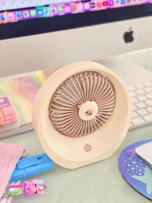 Ventilador Bear Big Beige