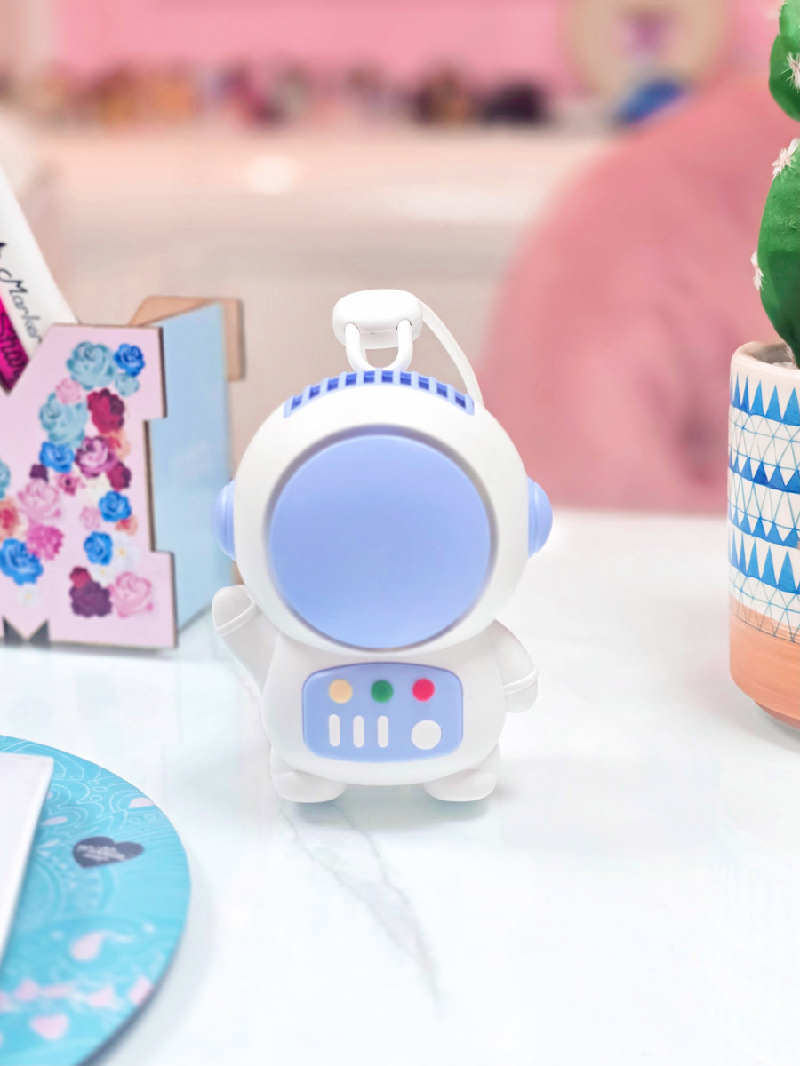 Ventilador Buzz Celeste