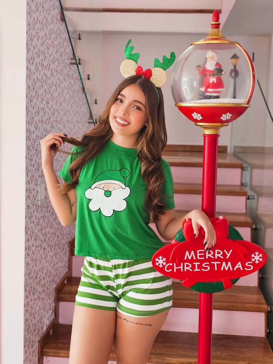 Pijama Christmas Verde