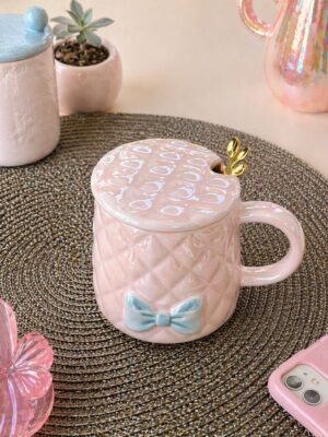 Mug Moño Rosado