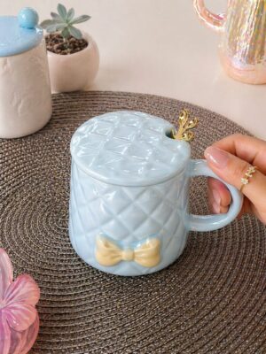 Mug Moño Azul