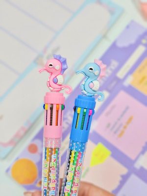 Lapicero Caballito De Mar Rosa