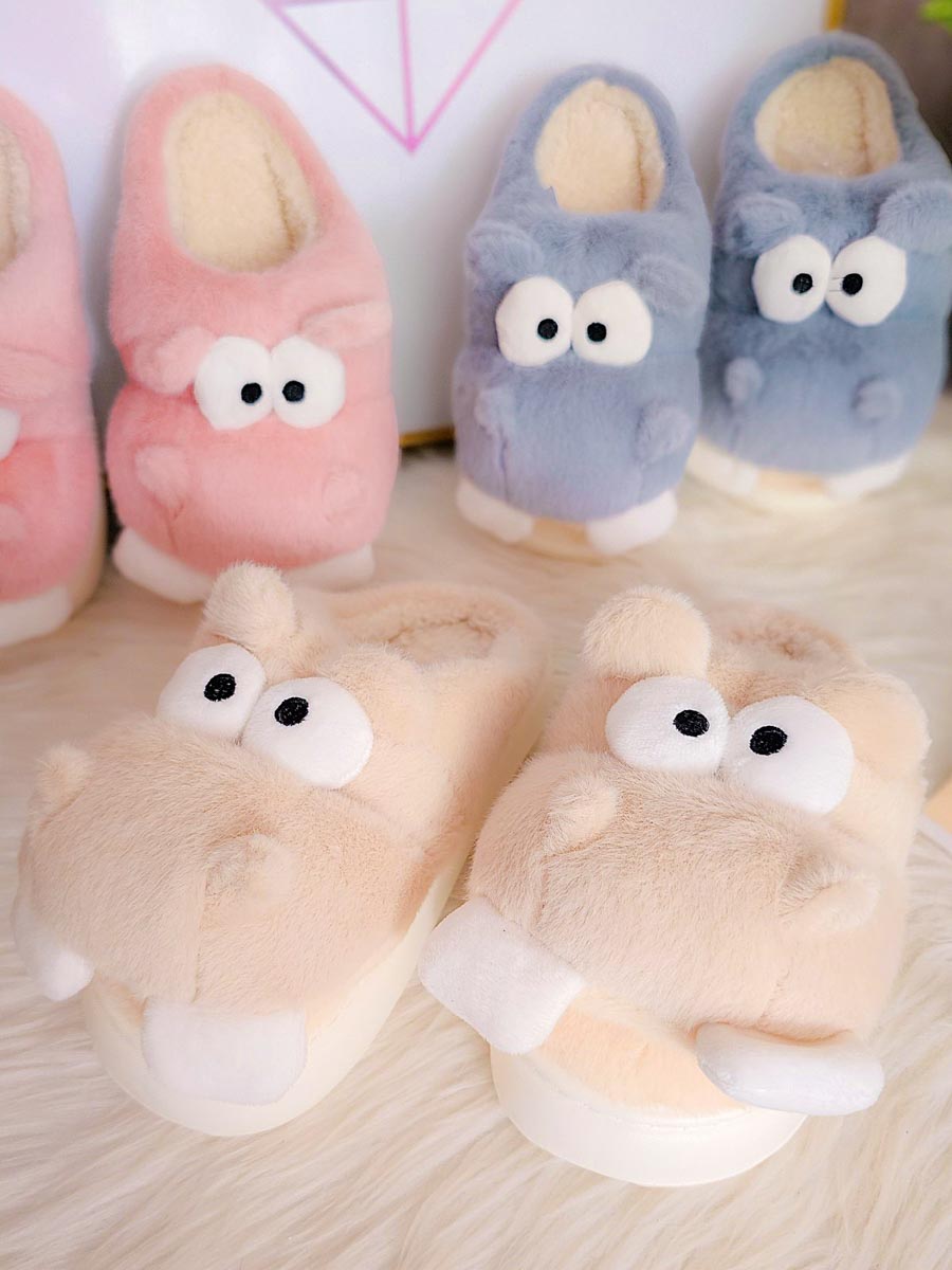 Pantufla Hipopótamo Beige