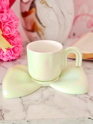 Set Mug Moño Verde
