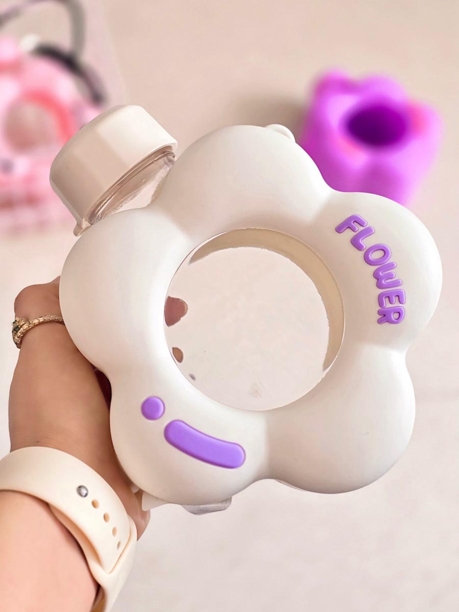 Termo Flor Blanco