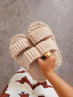 Pantufla Chimy Beige