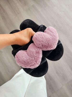 Pantufla Love Morado