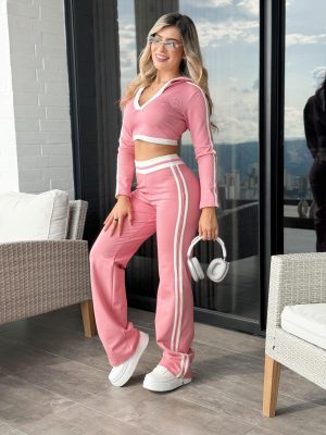 Set Pantalon Dulce Rosado