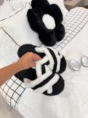 Pantufla Selen Negro
