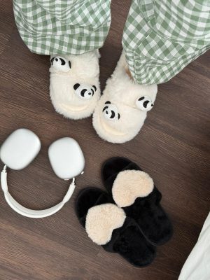 Pantufla White Panda