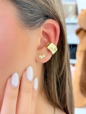 Earcuff Dorado Shiny