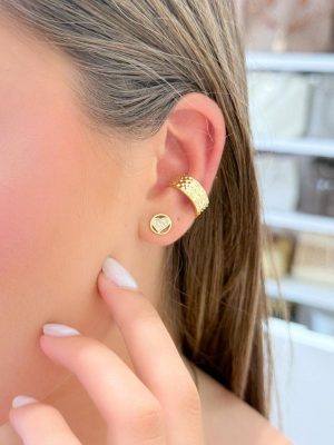 Earcuff Dorado Aura