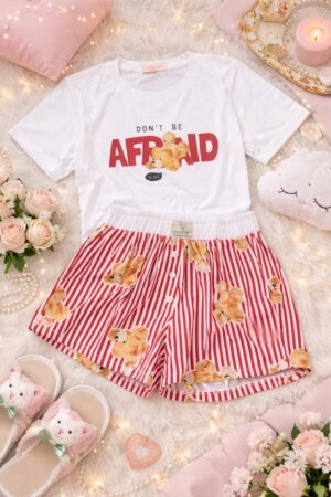 Pijama Short Serena Rayas Osos