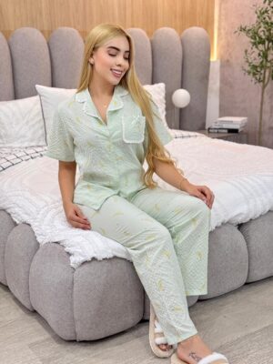 Pijama Pantalón Banana Verde