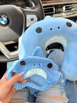 Cojin Viajero Shark Blue