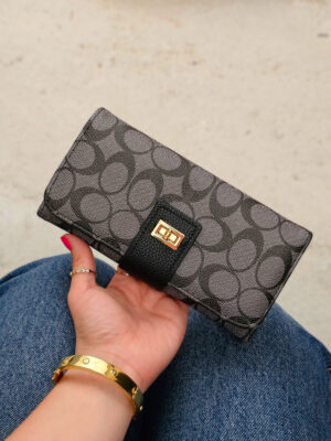 Billetera Big Coach Negro