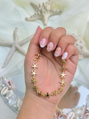 Choker Estrellas Dorado