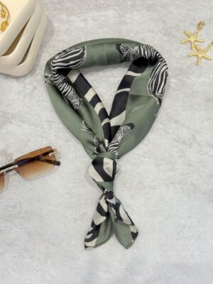 Pañoleta Zebra Verde