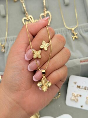 Set Cadrena + Topo Get Lucky