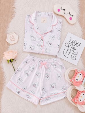 Pijama Short Violeta