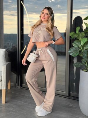 Set Pantalon New York Taupé